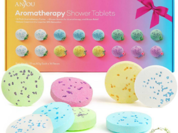 Enjoy Home Spa Treatment with this 16-Count Aromatherapy Bath Tablets Set $9.99 After Code (Reg. $20.99)