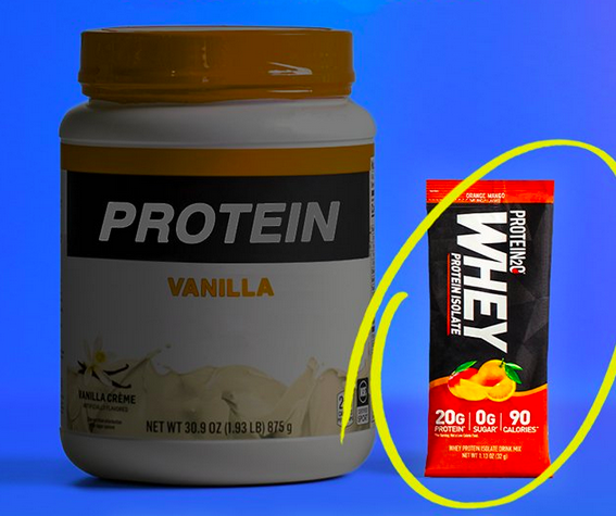 Free Sample of Protein2O Powder Packs (Requires Alexa or Google Voice Assistant)
