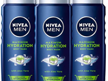 NIVEA Men Maximum Hydration 3 in 1 Body Wash