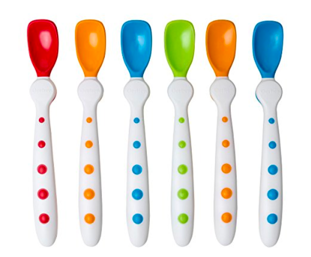 First Essentials by NUK Rest Easy Spoons, Pack of 6