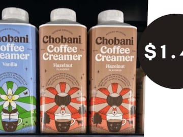 $1.49 Chobani Coffee Creamer | Kroger Mega Deal