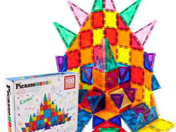 Today Only! 100-Piece Picasso Tiles Set $42.99 (Reg. $119.99)