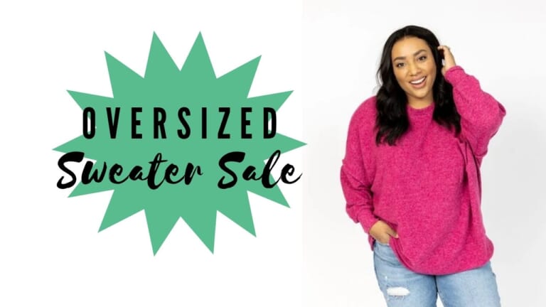 Cents of Style | Oversized Sweaters For $20