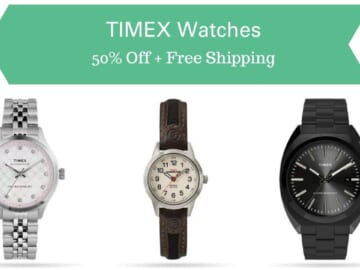 TIMEX | Extra 50% Off + Free Shipping
