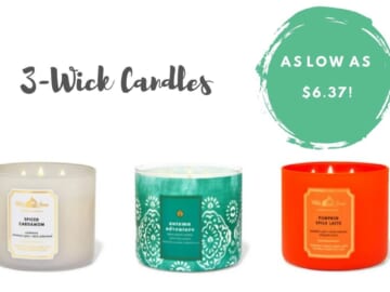 Bath & Body | 3-Wick Candles Only $6.37!