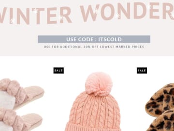 Cents of Style Code | Warm Accessories Starting at $5