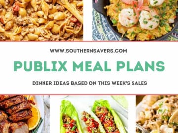 publix meal plans 1/12