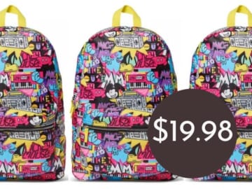 Mickey Mouse Disney Artist Series Backpack for $19.98