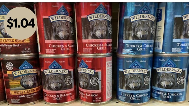 Blue Buffalo Wet Dog Food for $1.04 with New Coupon