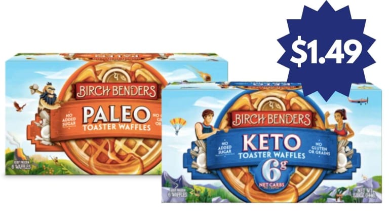 $1.49 Birch Benders Keto & Paleo Frozen Waffles