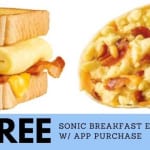 sonic free breakfast