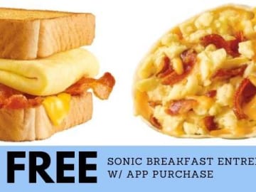 sonic free breakfast
