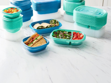 Rubbermaid 100-Piece Meal Prep Food Storage Container Set $15.98 (Reg. $19.98)