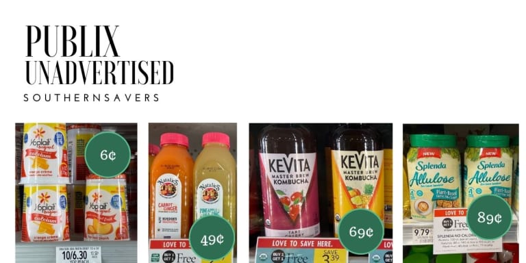 Publix Unadvertised Deals | 21 Extra BOGOs & More!