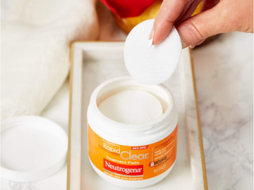 Neutrogena 60-Count Rapid Clear Treatment Pads as low as $5.77 Shipped Free (Reg. $10.69) | $0.10/pad