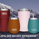 YETI | 25% Off Tumblers and Mugs