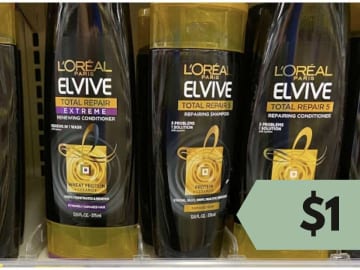 $1 L’Oreal Elvive Haircare at CVS & Walgreens