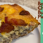 Bacon Cheeseburger Pie Recipe