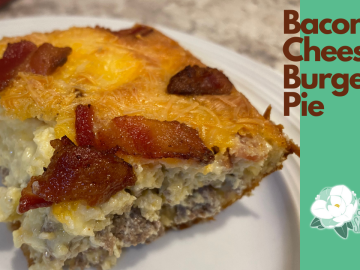 Bacon Cheeseburger Pie Recipe