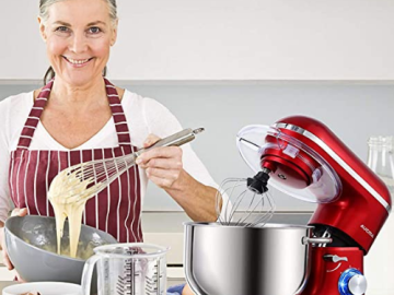 Today Only! Aucma Stand Mixer,6.5-QT 660W 6-Speed Tilt-Head Food Mixer $105 Shipped Free (Reg. $141) – 12K+ FAB Ratings!