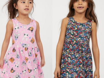*HOT* H&M Girl’s Patterned Jersey Dresses only $3.99!