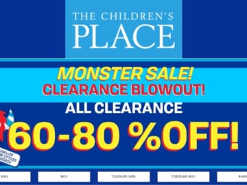 Children’s Place | 60-80% Off Clearance