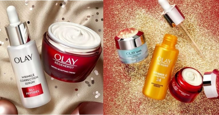 Olay Code | Anti-Wrinkle Gift Set with Free Spa Headband for $46.73