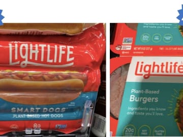 Lightlife Coupon | Plant-Based Hot Dogs & Burgers as Low as 48¢