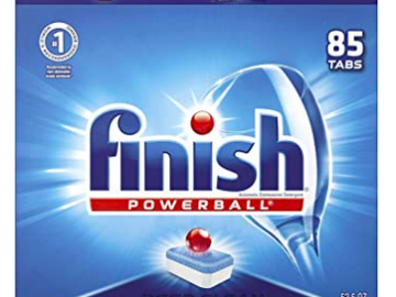 Finish All-in-1 Dishwasher Detergent Tabs (85 count) only $7.89 shipped!