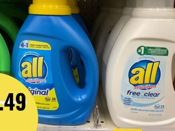 $5.49 All Detergent | Publix Deal Ends Today