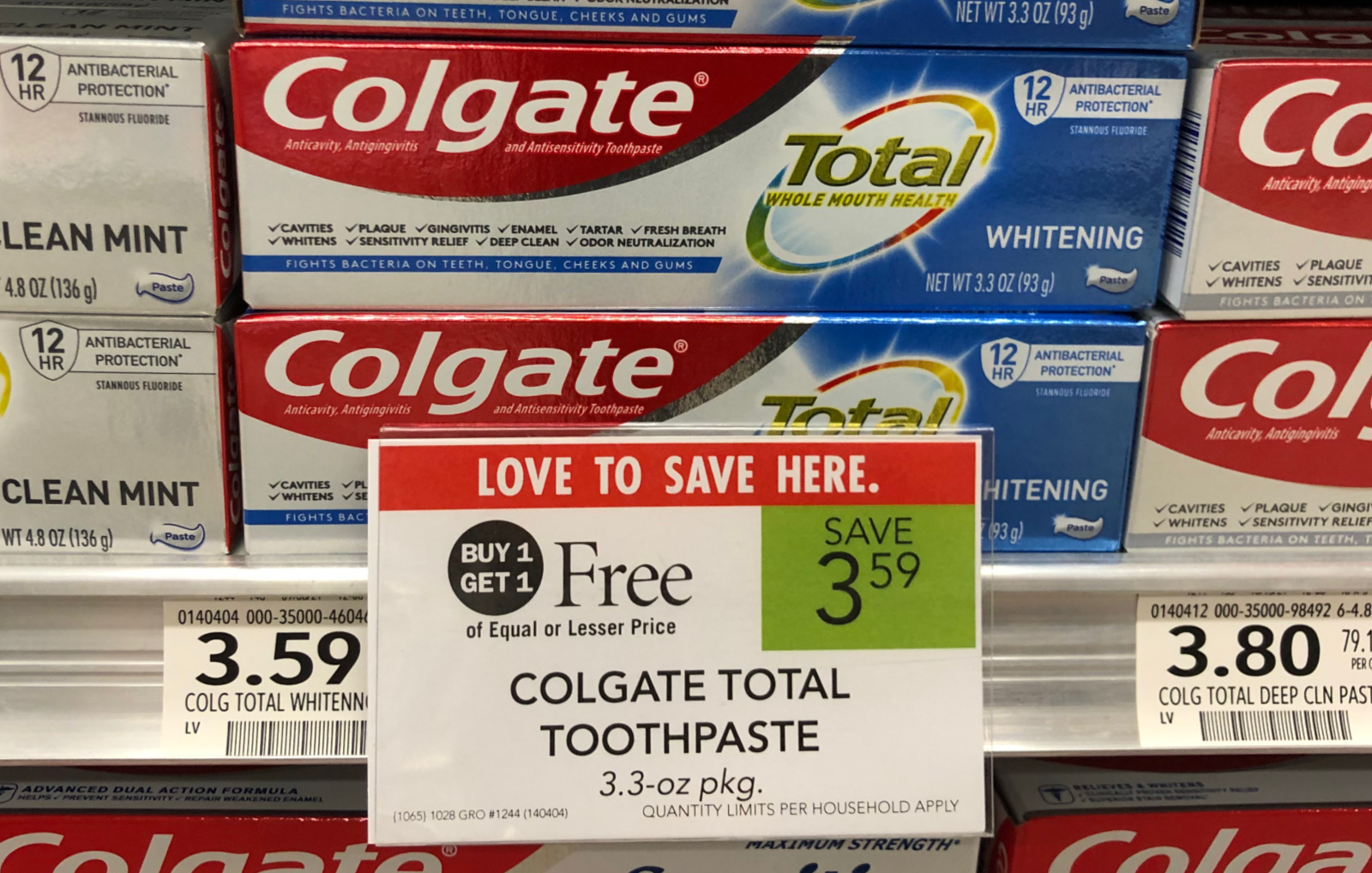 Grab Colgate Total Toothpaste As Low As FREE At Publix on I Heart Publix