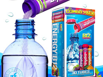 Zipfizz Energy Drink Mix 30-Count Variety Pack as low as $17.79 Shipped Free (Reg. $28) – 13.7K+ FAB Ratings! | 59¢/Tube