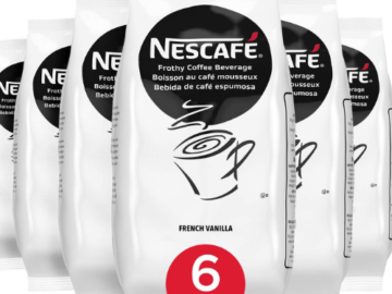 6-Pack Nescafe Instant Coffee 32-Ounce Bags French Vanilla Flavor $29.27 Shipped Free (Reg. $65.88) | $4.88 each!