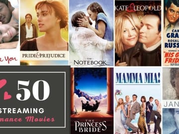 Top 50 Streaming Romance Movies