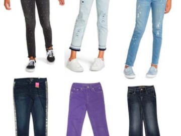 Justice Girls Jeans & Jeggings from $8.50 (Reg.$17)