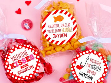 Valentine Stickers & Bags only $11.95 shipped!