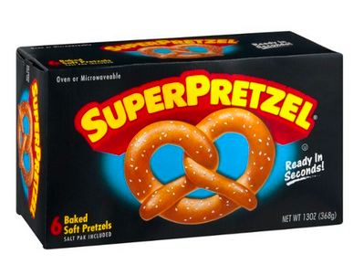 SuperPretzel Frozen Soft Baked Pretzels 6-Count only $0.99 at Target!