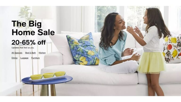 Macy’s | 20-65% Off Home and Furniture