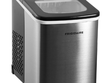 Frigidaire Stainless Steel Ice Maker $89.98 Shipped Free (Reg. $129.99) – FAB Ratings! 4.6/5 Stars!