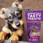 50 Count Dingo Twist Sticks Rawhide Chews $3.19 (Reg. $13.99) – $0.06 per Chew, Made With Real Chicken + 15-Count Dingo Goofball Chews as low as $7.47 Shipped Free (Reg. $13)