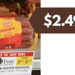 Oscar Mayer Coupon | Makes Hot Dogs $2.49
