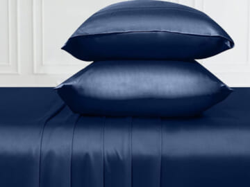 Today Only! 4/5-Piece 100% Bamboo Sheet Sets and Pillowcase Sets from $16.99 (Reg. $20+) – Multiple Sizes and Colors