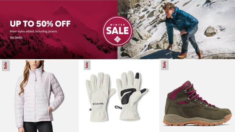 Columbia | Winter Sale Offers Up To 50% Off