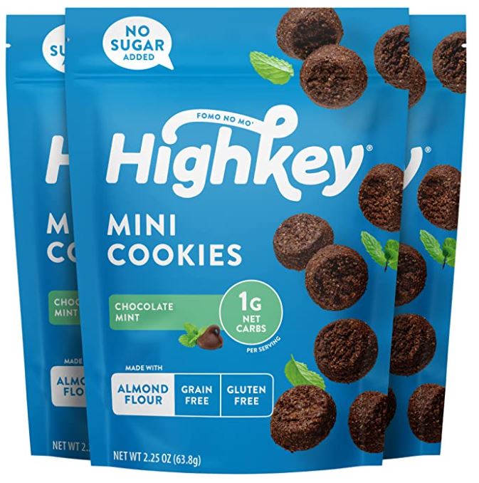 low carb mint cookies