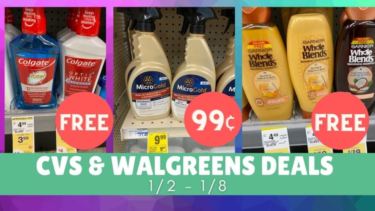 Video: Top CVS & Walgreens Deals 1/2-1/8