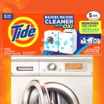 5-Count Washing Machine Cleaner by Tide as low as $8.77 Shipped Free (Reg. $11.49) – FAB Ratings! | $1.75 each!