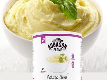 Augason Farms Potato Gems Complete Mashed Potatoes 3 lbs. $14.88 (Reg. $27.99) – FAB Ratings! Makes 45 Servings – $0.33/Serving