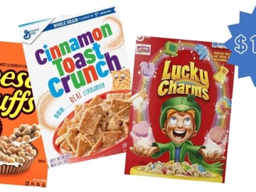 $1.64 General Mills Cereal at Publix