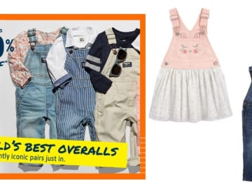 OshKosh B’Gosh | 50% Off Denim Overalls