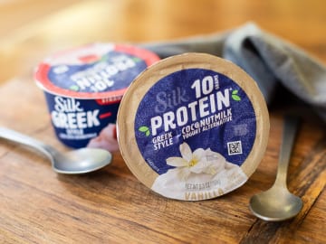 Get A Cup Of Silk Greek Style Coconutmilk Yogurt Alternative For As Low As 25¢ At Publix